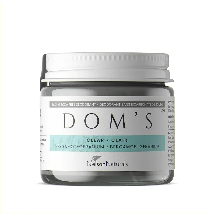 Dom's Deodorant - Clear (baking soda free)