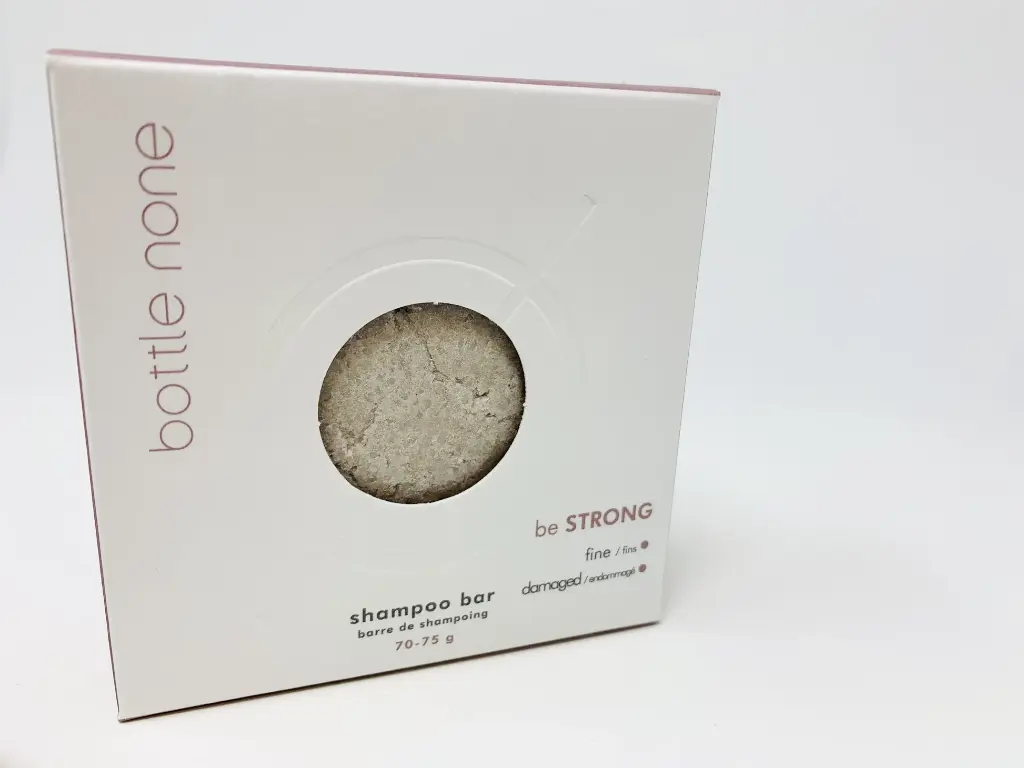 Bottle None Shampoo Bar be STRONG