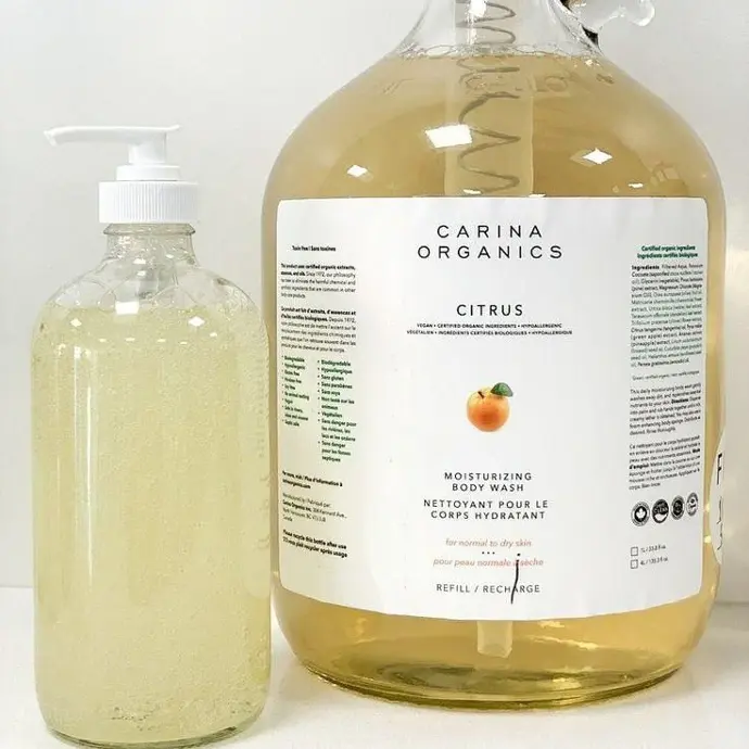 Carina Organics Citrus Daily Moisturizing Body Wash