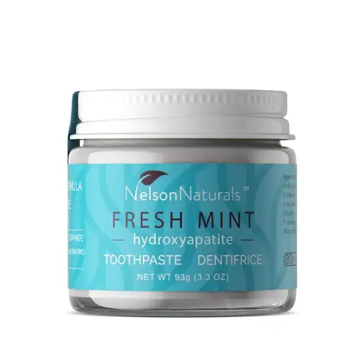 Nelson Naturals Fresh Mint w/hydroxyapatite Toothpaste