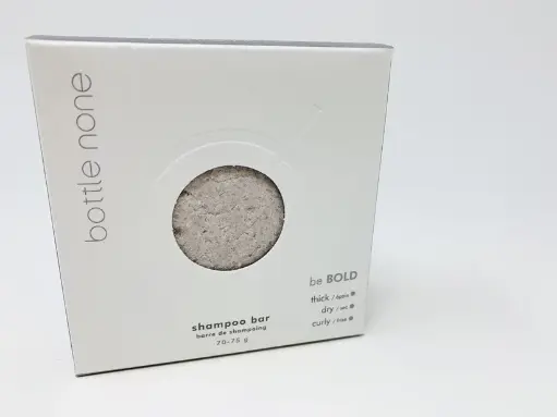 Bottle None Shampoo Bar be BOLD thick dry curly