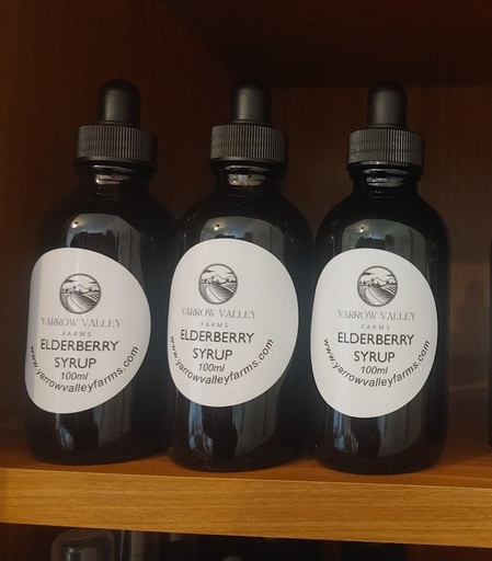 Elderberry Syrup Yarrow Valley